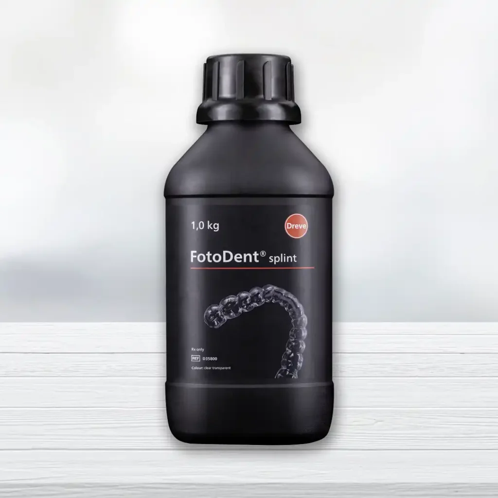FotoDent® splint – Transparentes 3D-Druckharz für Aufbiss- und Knirscherschienen